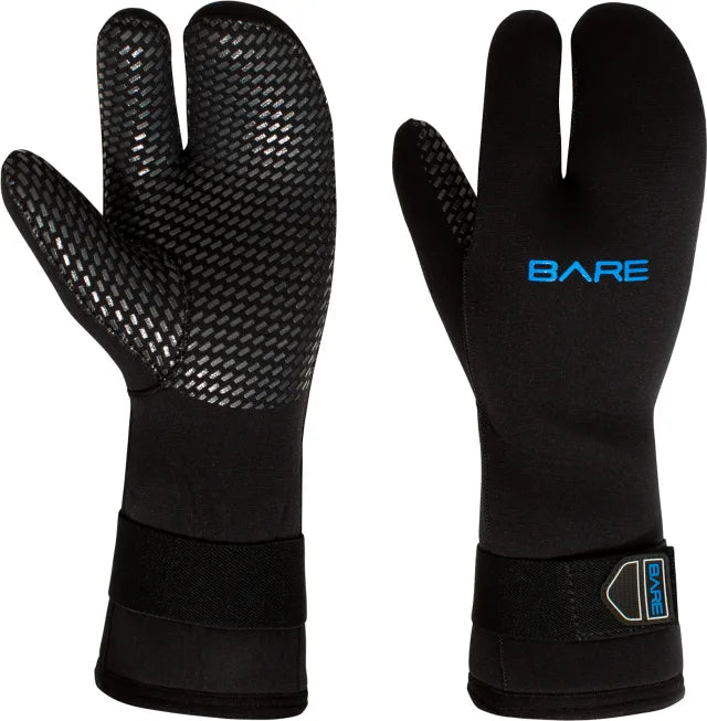 3-finger handske