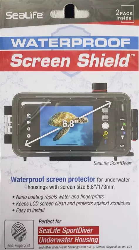 Sealife waterproof screen shield