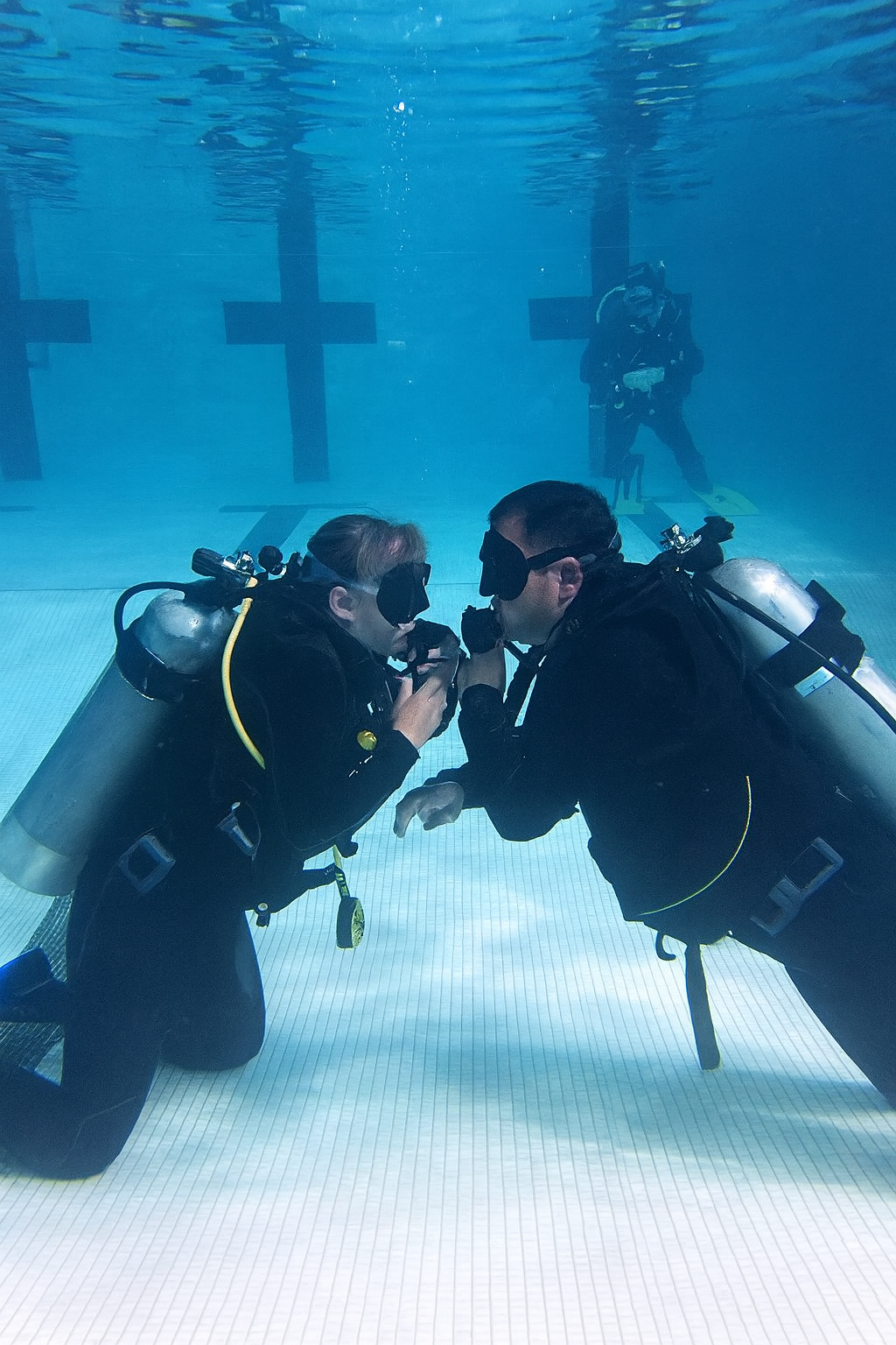 Prøvedyk svømmehal