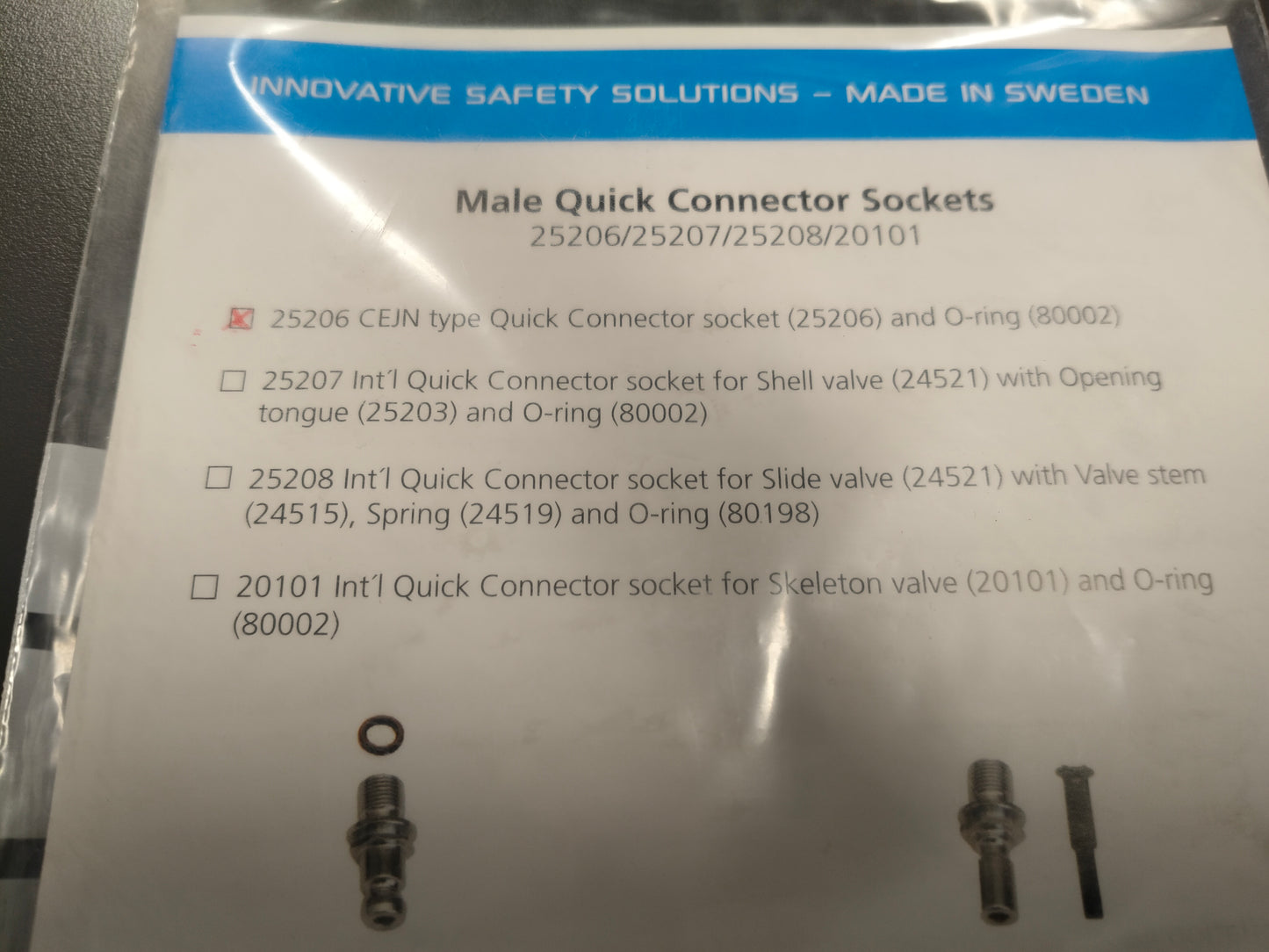 Sitech inflator nippel