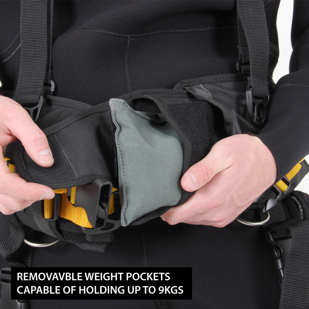 Vægt & Trim Dykkersele V2 (harness)