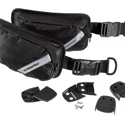 Weight pockets, X-ONE, BLACK (pair)