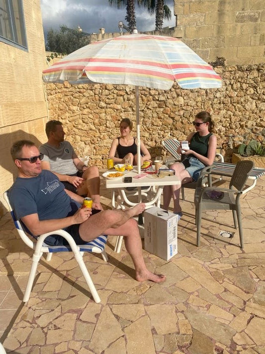 Gæster til dykkerture Malta