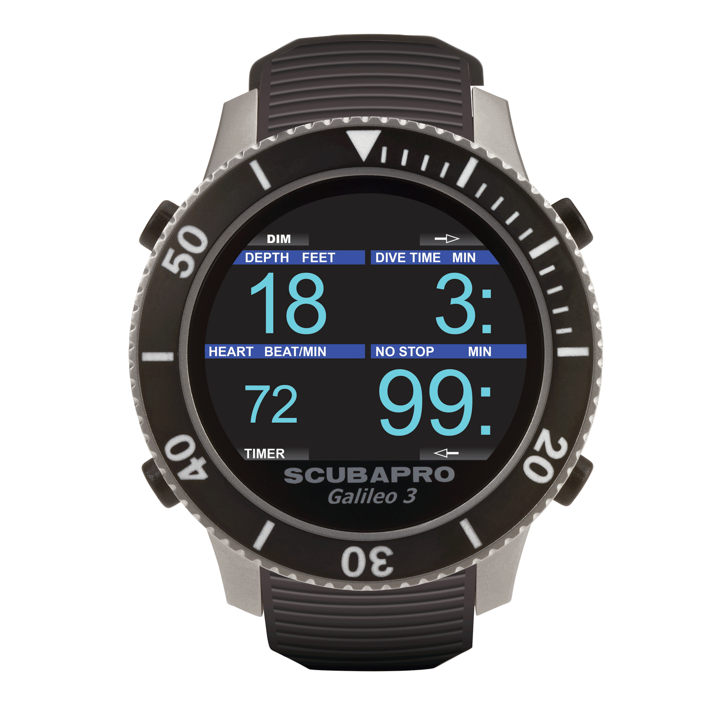 Scubapro Galileo 3 Titanium Dykkercomputer (G3)