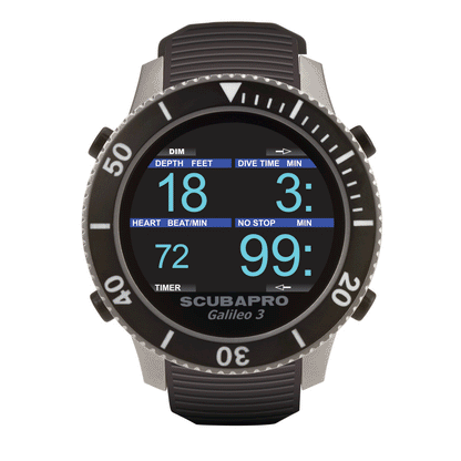 Scubapro Galileo 3 Titanium Dykkercomputer (G3)