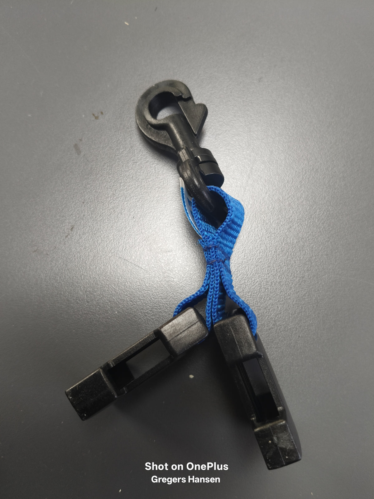 Male to double female strap connector